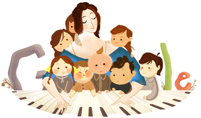 Clara Schumann's 193rd Birthday